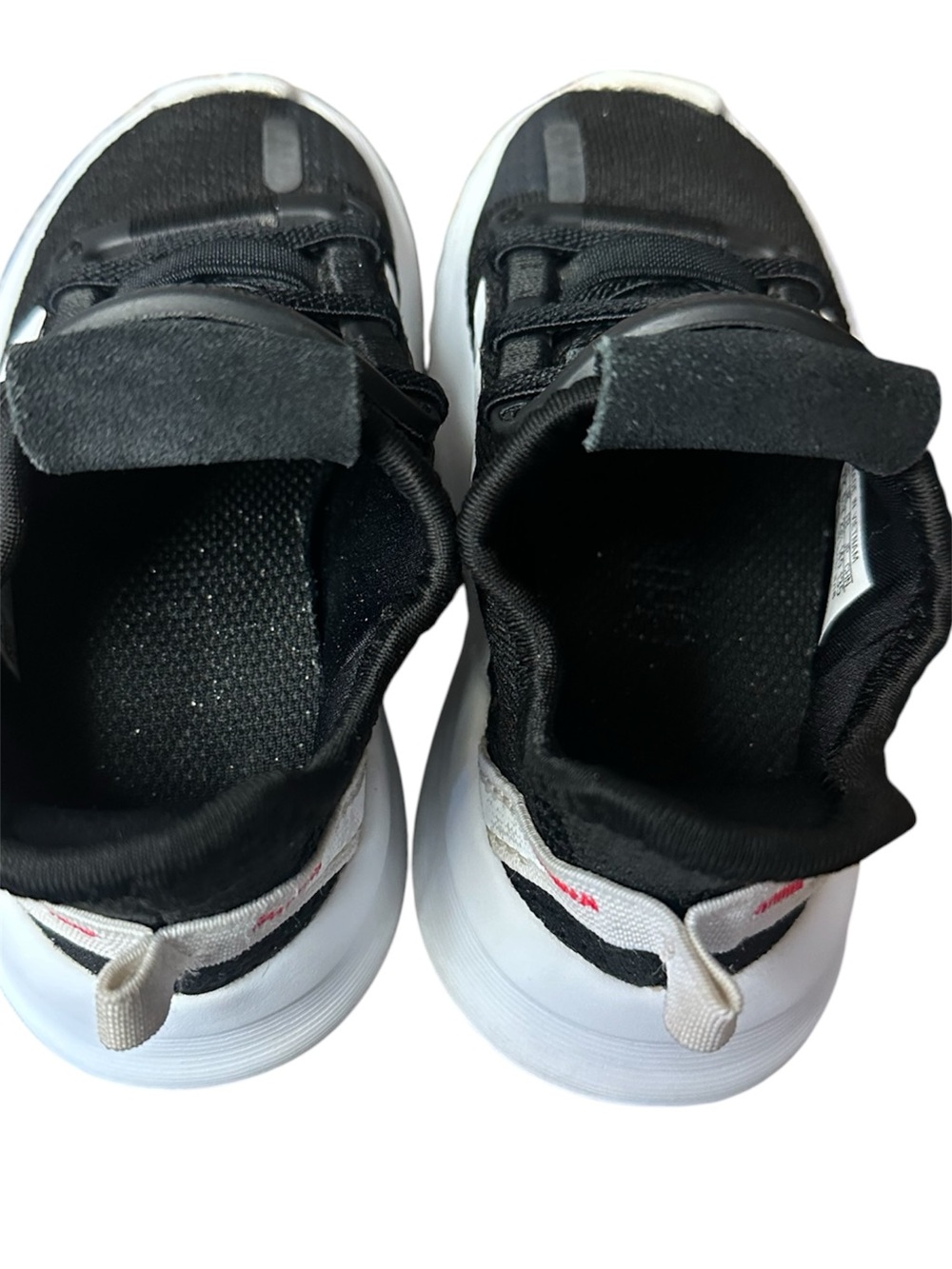 Adidas U_Path Run Toddler Boys Size 7 Black White Sneakers Shoes - Picture 7 of 7